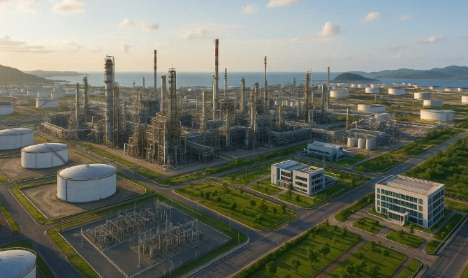 Phó Thủ tướng chỉ đạo triển khai Trung tâm lọc hóa dầu 50 tỷ USD tại Dung Quất Phó Thủ tướng chỉ đạo triển khai Trung tâm lọc hóa dầu 50 tỷ USD tại Dung Quất